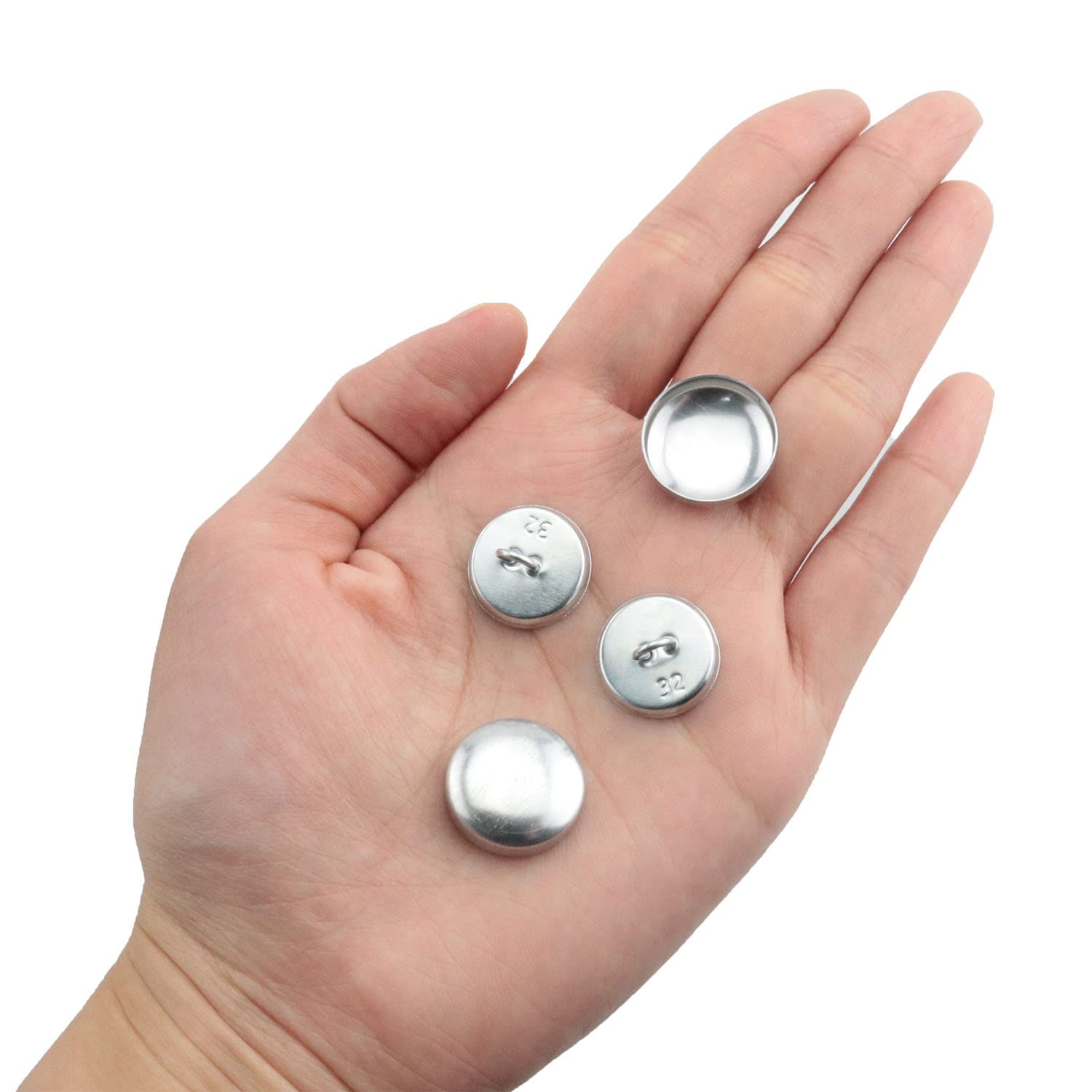 Button(専用) Amazon.com: Self Cover Buttons ZCZQC 50Set 20mm 32L Metal Craft